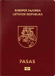 Паспорт Литва