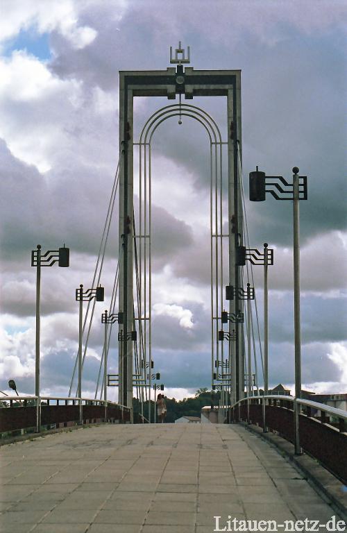 Пешеходный мост Короля Миндовга